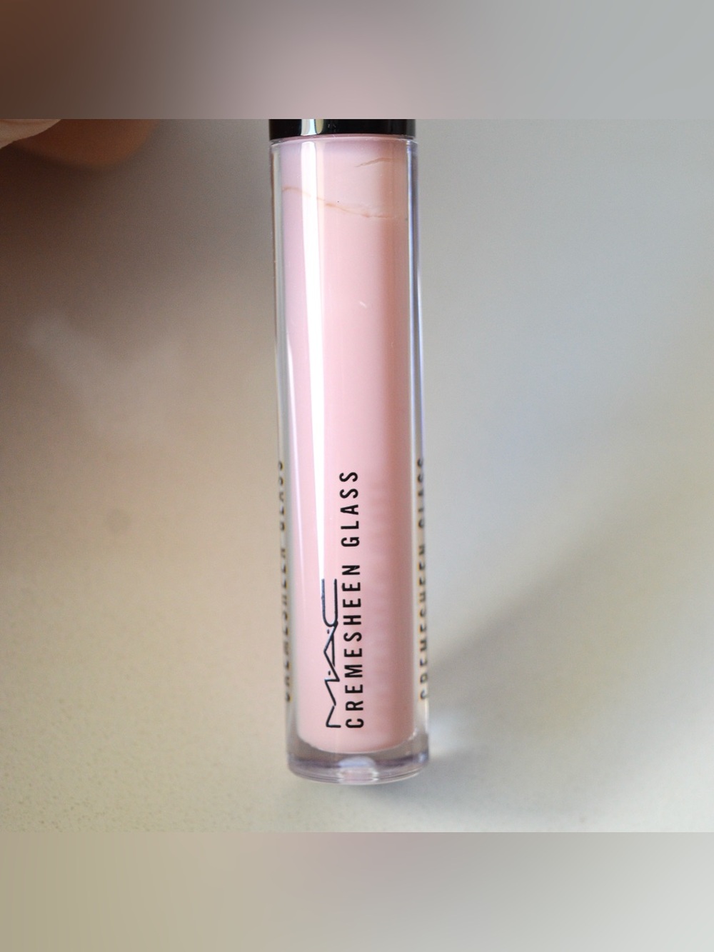 MAC Cosmetics Cremesheen Lipgloss *EVER SO RICH* Pale Pink Limited Edition BNIB - Picture 3 of 6